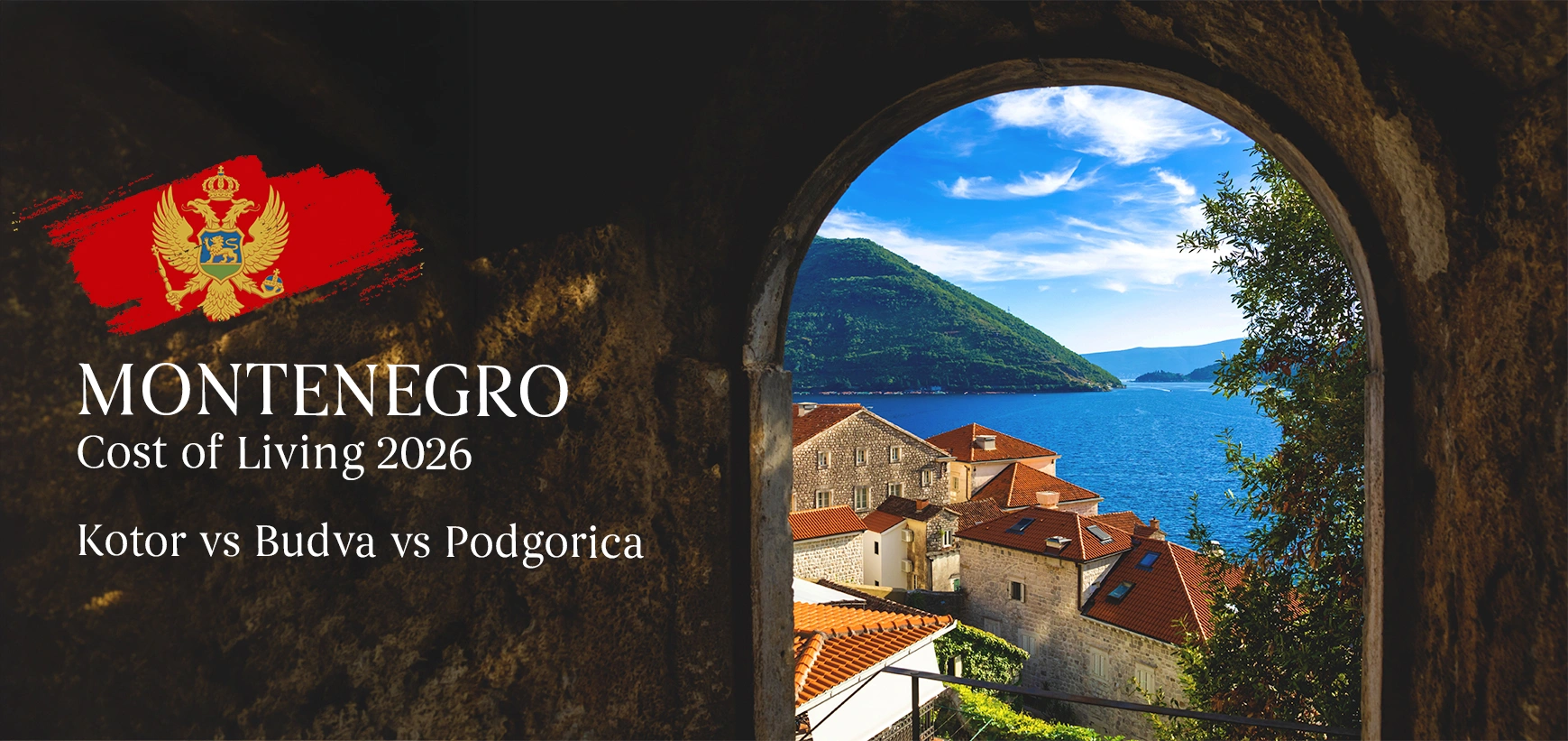 Montenegro Cost of Living 2026 Banner
