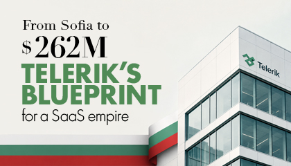 From Startup to $262M Exit: How Telerik Built a SaaS Empire and Put Bulgaria on the Tech Map