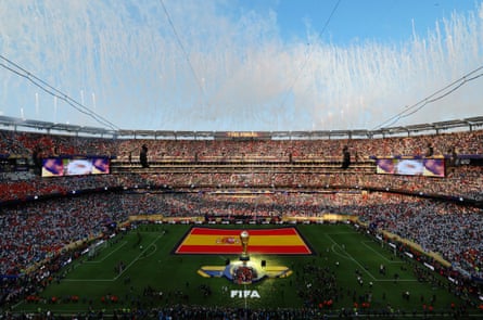 Uefa has to show backbone: concrete action can make Fifa’s World Cup plans untenable | Nick Ames