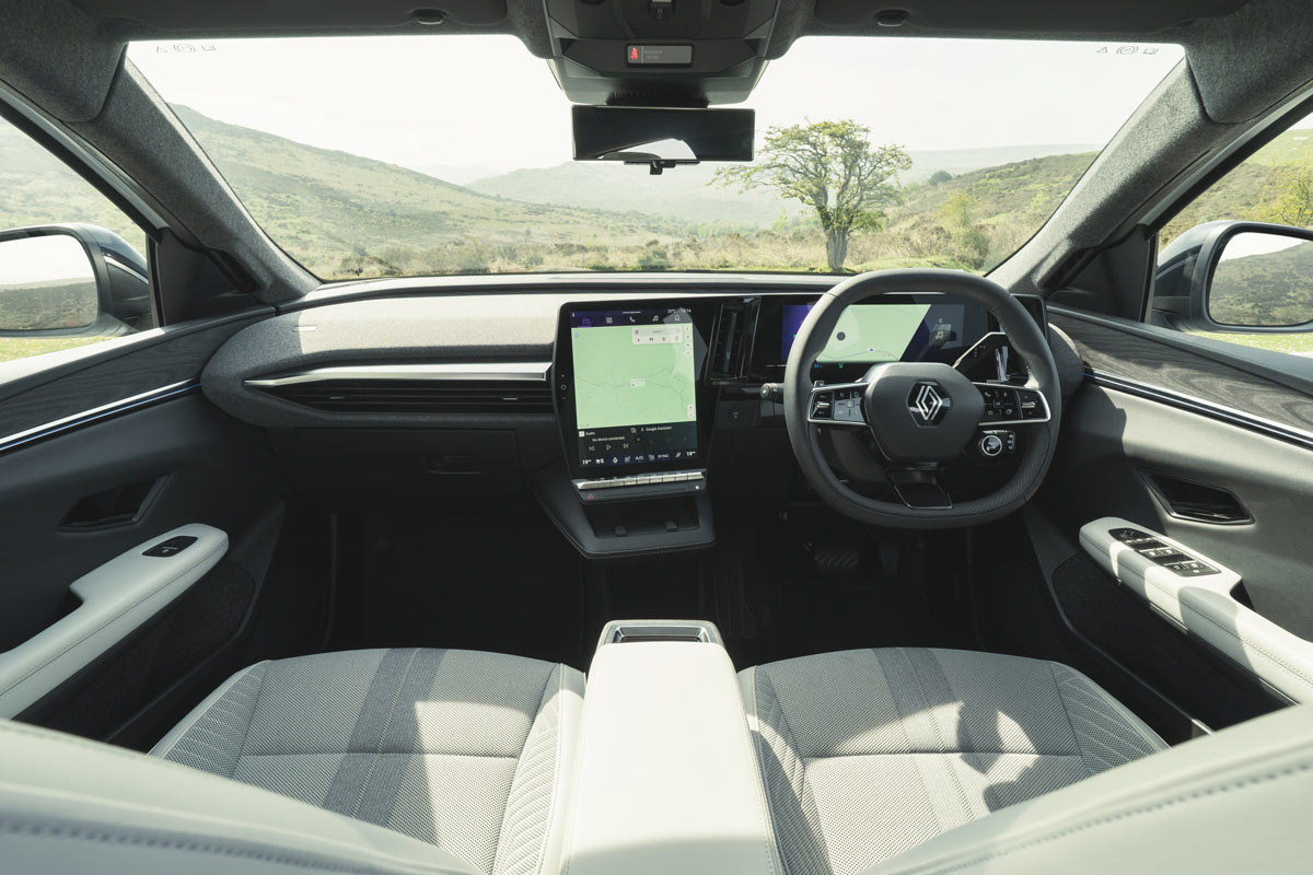 The latest Renault Scenic E-Tech is a long-range electric SUV that is well suited to family life
